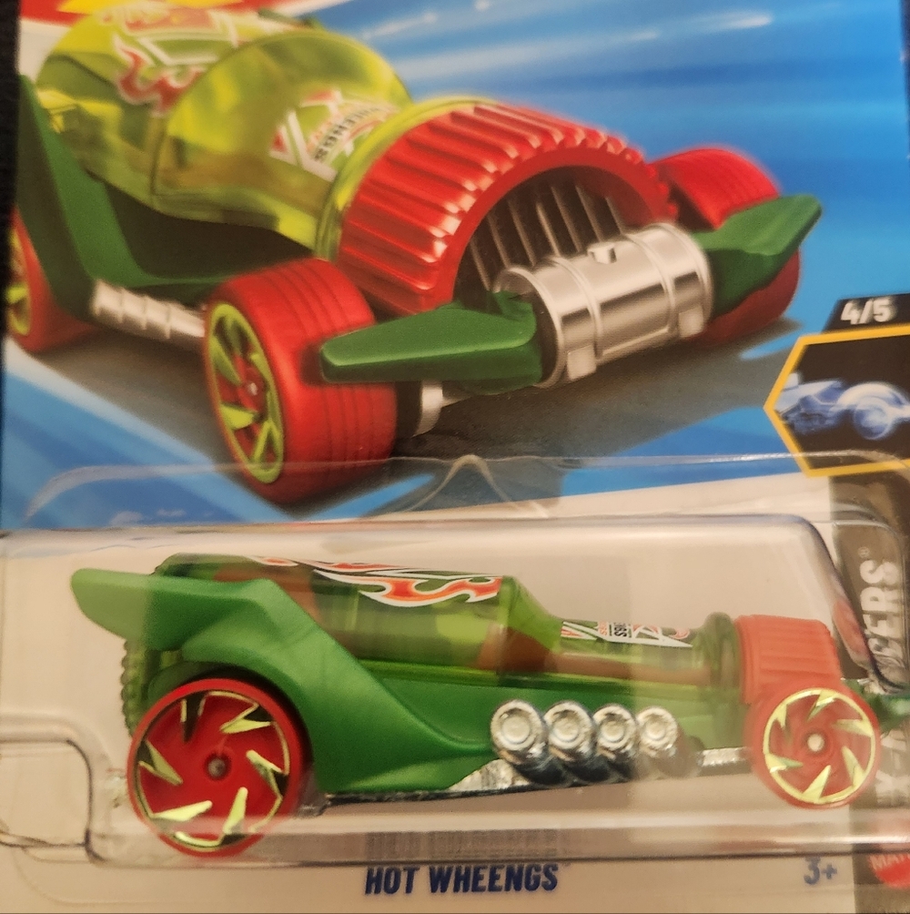 New Hotwheels HOT WHEENGS treasure Hunt Car X RACERS